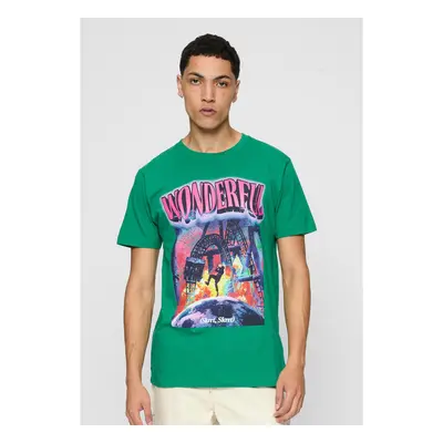 Men's T-shirt Wonderful - green