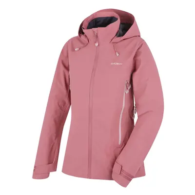 Women's outdoor jacket HUSKY Nakron light burgundy