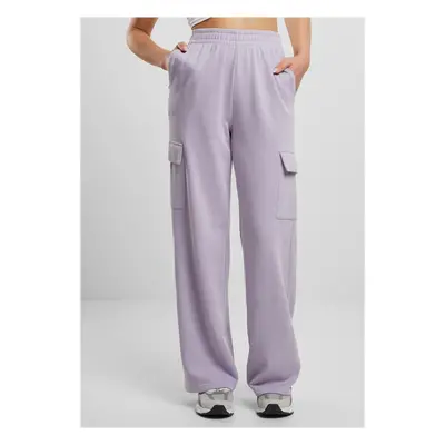 Women's Baggy Light Terry Sweat Sweatpants - lilac