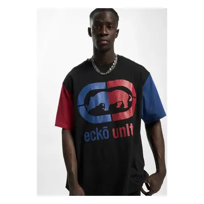 Společnost Ecko Unltd. Grande T-shirt black/red/blue