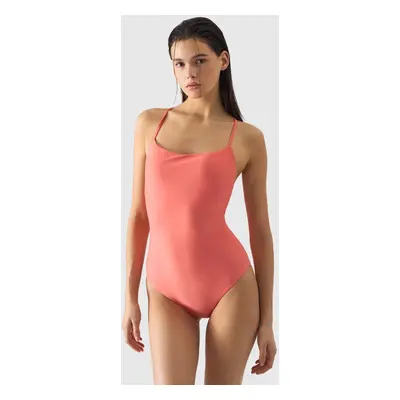 Women's 4F One-Piece Swimsuit - Salmon