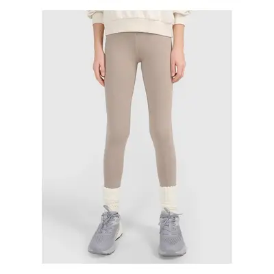 Girls' leggings 4F