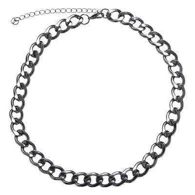 Large Chain Necklace - Silver Color