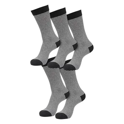 Fine Stripe 5-Pack socks black/white