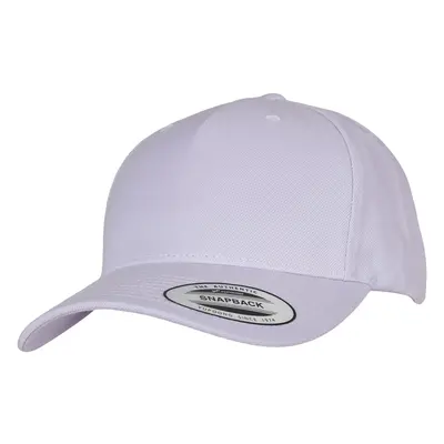 YP CLASSICS 5-PANEL PREMIUM COVERED SNAPBACK CAP LIGHT PURPLE