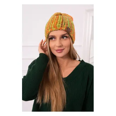 marka niezdefiniowana Cap with fleece Zoja K306 green neon