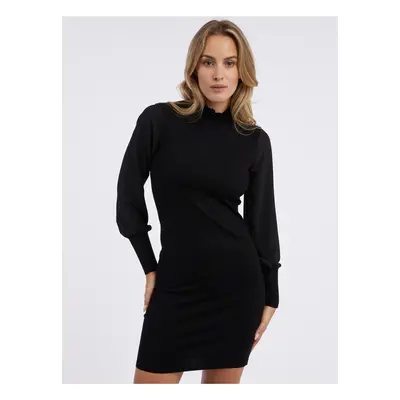 Orsay Black Women's Knit Sheath Dress - Women's