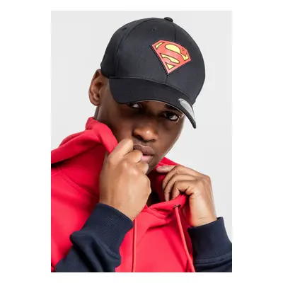 Superman Flexfit Cap Black/Black