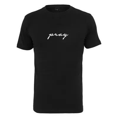 Pray EMB Tee Black