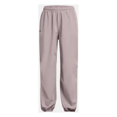 Girls' sports pants Under Armour Unstoppable Wvn Wide Leg-GRY - Girls