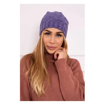 Kesi Cap with fleece Karolina K243 purple