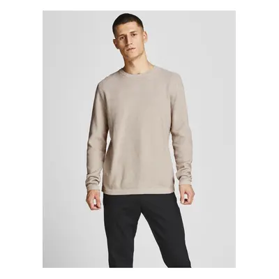 Férfi pulóver Jack & Jones Beige