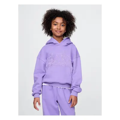 GAP Children's sweatshirt with logo - Girls