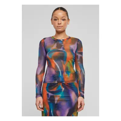 Women's Long Sleeve T-Shirt AOP Colorful