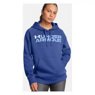 Women's Under Armour Rival Fleece Wordmark Hoodie