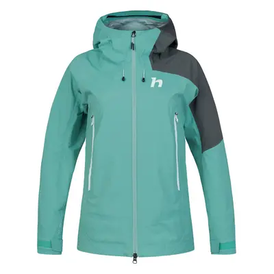 Women's hardshell jacket Hannah ADELAIDE wasabi/asphalt