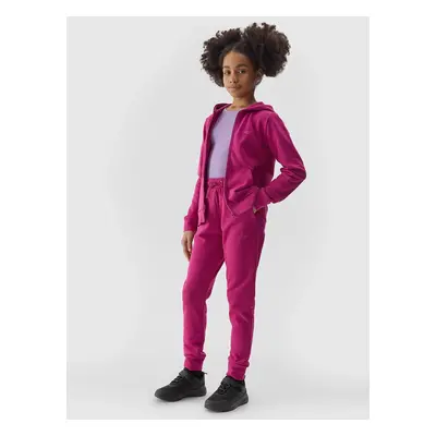 Girls' 4F Jogger Sweatpants - Pink