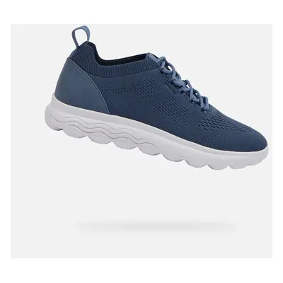 Light blue men's sneakers Geox Spherica - Men's