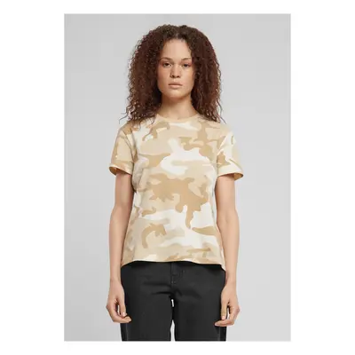 Women's T-shirt Camo Regular light/camouflage