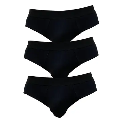 3PACK men's briefs Nedeto black