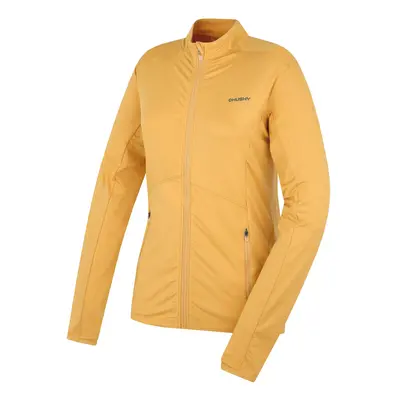 Women's sweatshirt HUSKY Tarp zip lt. yellow