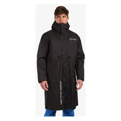 Kilpi TEAM RAINCOAT-U Black ski raincoat