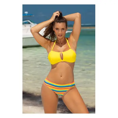 Saba M-701 (8) Yellow Swimsuit