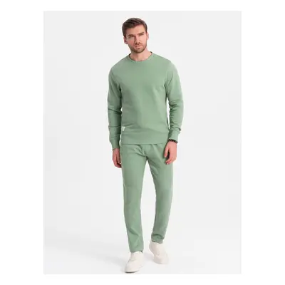 Ombre Men's tracksuit set pants + sweatshirt