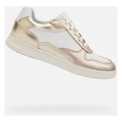 White women's sneakers Geox Jaysen - Women's