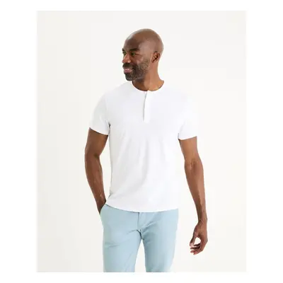 Celio Henley Genperle T-Shirt - Men's