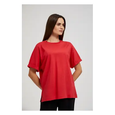 Women's T-shirt MOODO - red