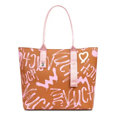 VUCH Wennie Grafitti Brown Handbag