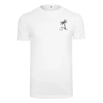 Men's T-shirt Palm Wave - white