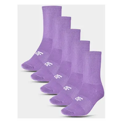 Children's socks casual 4F 5-pack