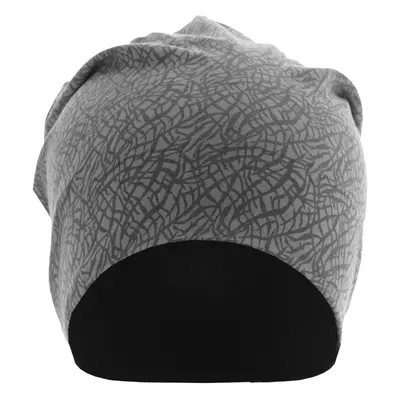 Printed Jersey Beanie Elephant dk.gy-lt.gy/bk