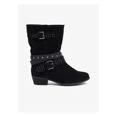 Black women's ankle boots CAMAIEU - Women's