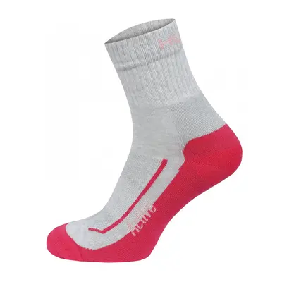 Active grey/red socks