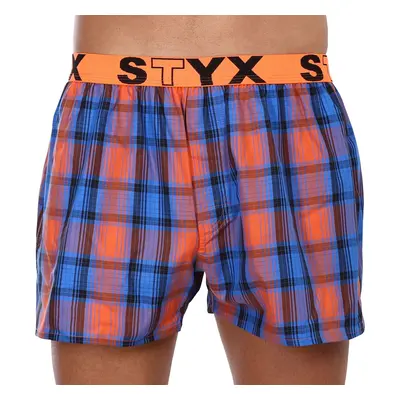 Men's briefs Styx sports rubber multicolored