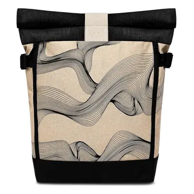 VUCH Nescio Chaos Creme city backpack