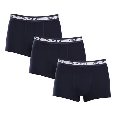 3PACK men's boxers Gant blue