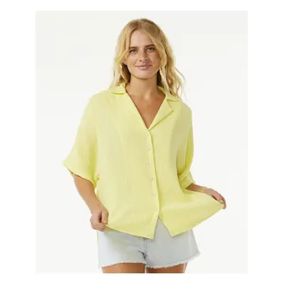 Košile Rip Curl PREMIUM SURF S/S SHIRT Bright Yellow