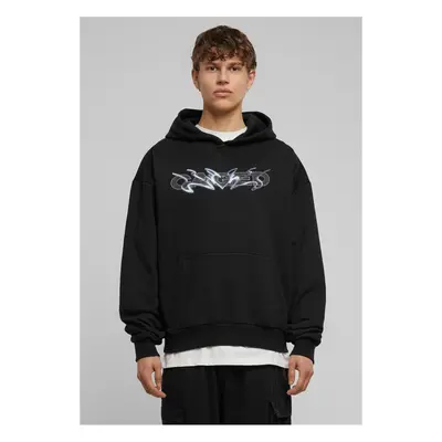 Men's sweatshirt Cagedchrome Ultra Heavy Oversize black