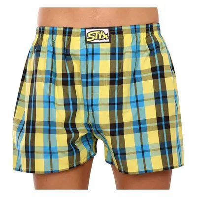 Men's briefs Styx classic rubber multicolored