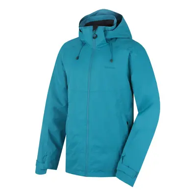 Men's hardshell jacket HUSKY Nelory turquiose