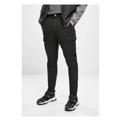 Tapered Double Cargo Pants Black