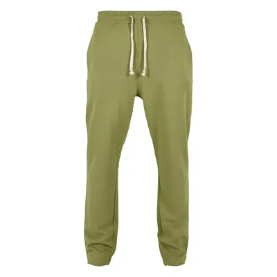 Organic sweatpants with a low crotch, newolive