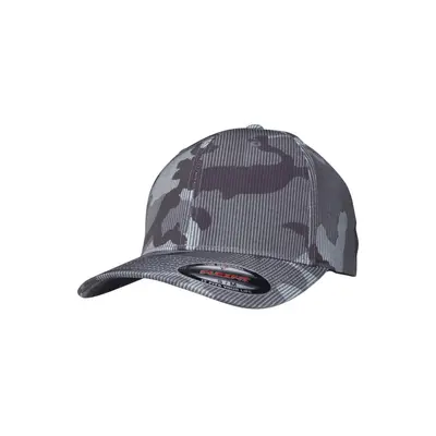 Dark camouflage cap Flexfit Camo Stripe Cap