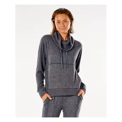 Rip Curl COSY II ROLL NECK Dark Grey Marle Sweatshirt