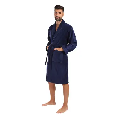 Pietro Filipi blue bathrobe