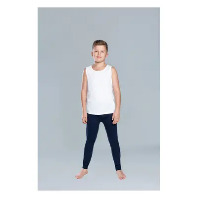 Long boys' pants Jaś - dark blue